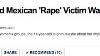 Fox News: 10 Year Old Can Consent To Sex With Stepfather